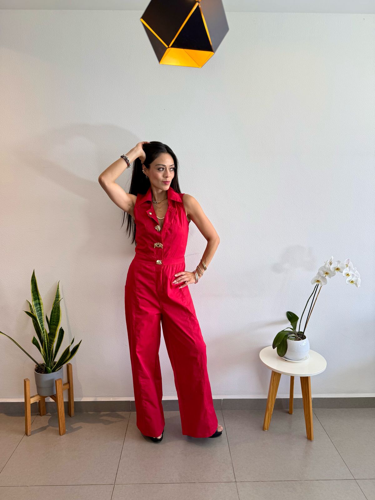 JUMPSUIT ROJO