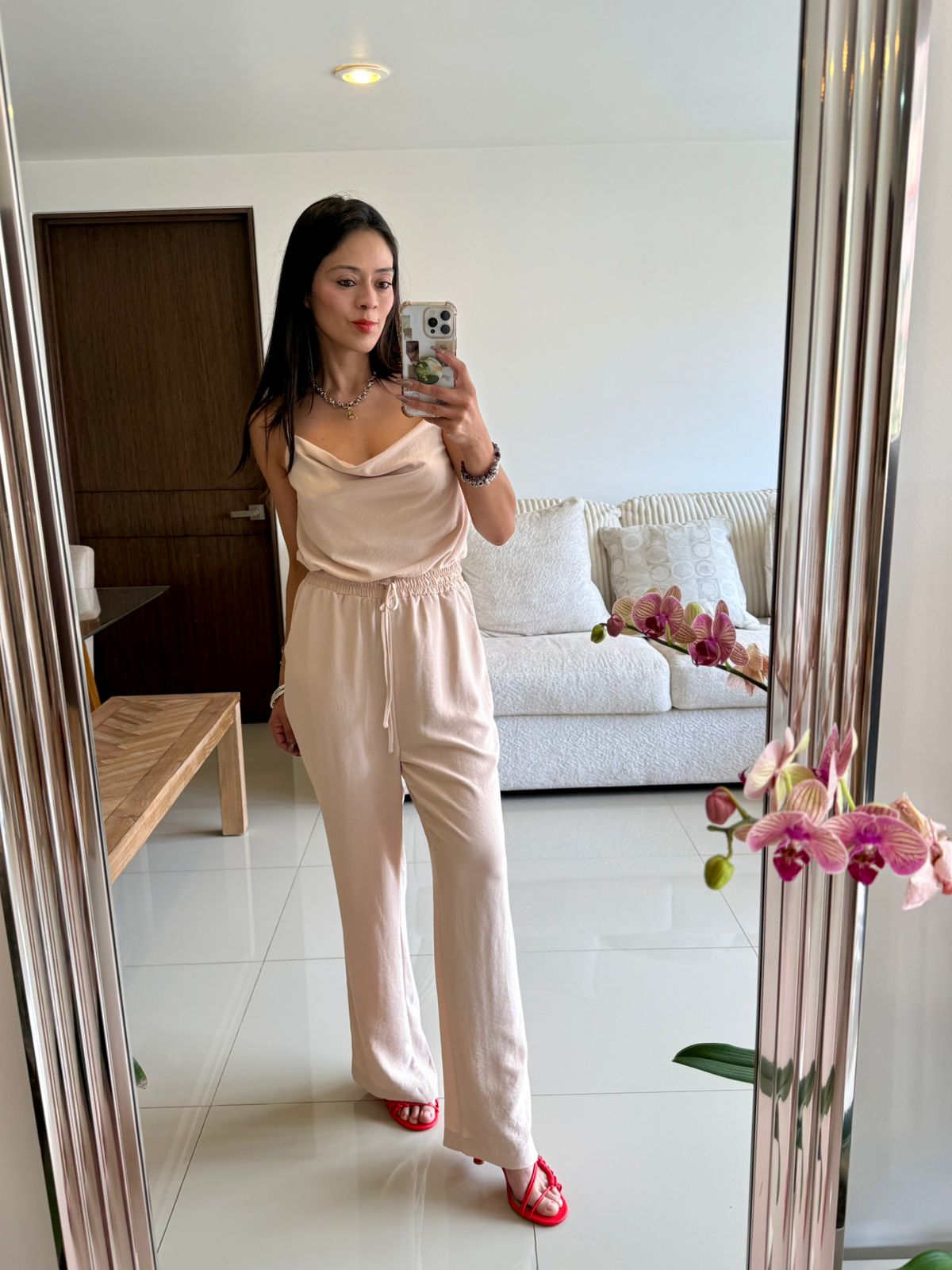 JUMPSUIT BEIGE